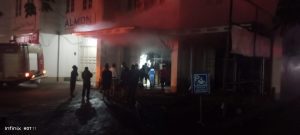 Kebakaran Gedung BPJS Lebak Gedung BPJS Kebakaran