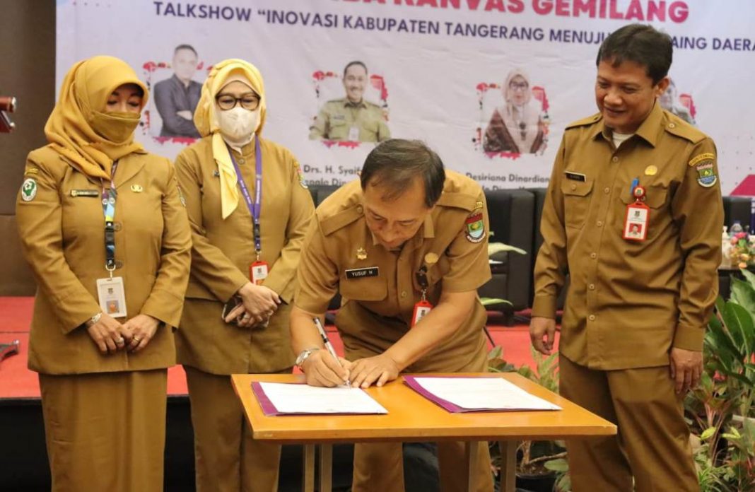 Pemerintah Kabupaten Tangerang, Launching Inovasi Kesehatan dan Pendidikan
