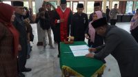Inspektur Inspektorat Pandeglang, Ali Fahmi Sumanta Dilantik Jadi Sekda Definitif