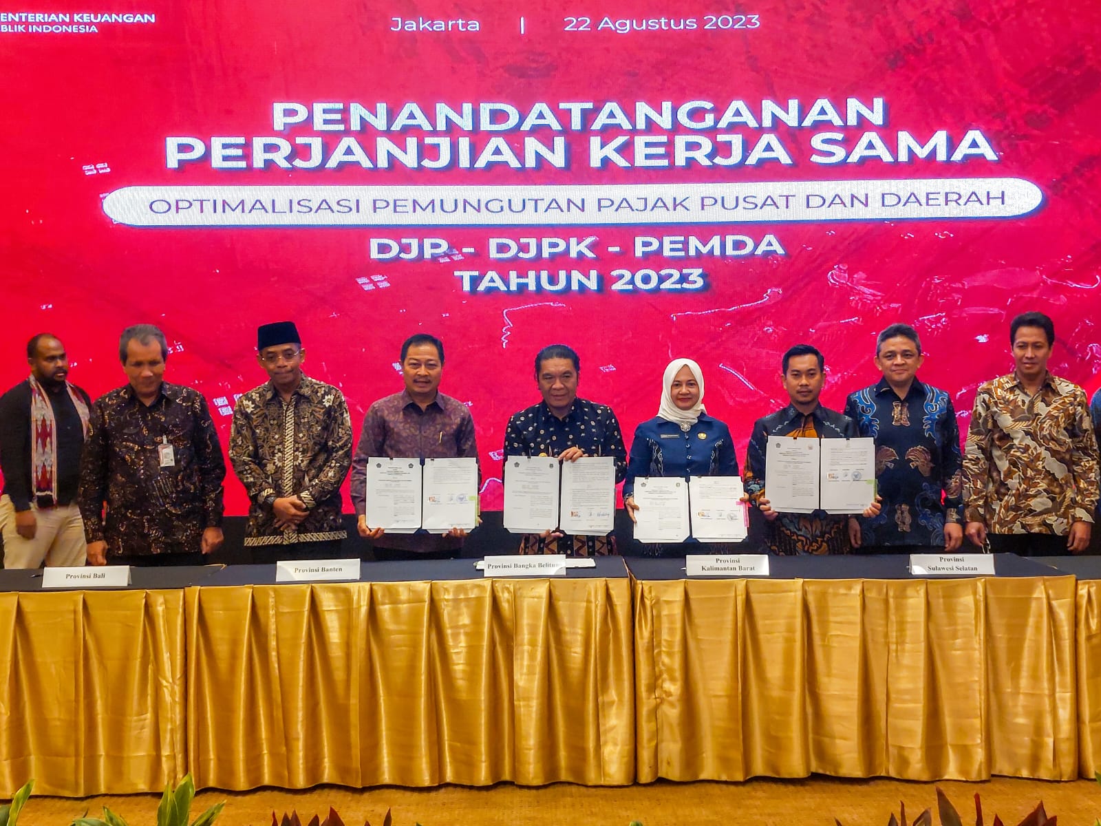 Pj Gubernur Banten Al Muktabar, Pemerintah Daerah Siap Berkolaborasi Dalam Optimalisasi Pemungutan Pajak