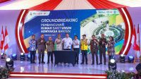 Pj Gubernur Banten Al Muktabar Dampingi Jaksa Agung ST Burhanuddin Groundbreaking RSU Adhyaksa