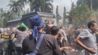 Jelang Pemilu Serentak 2024, Polres Pandeglang Gelar Simulasi Sispam Kota