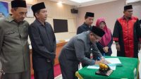 Sekda Pandeglang, Ali Fahmi Sumanta Lantik 83 Pejabat Eselon