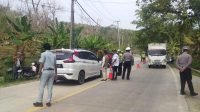 UPTD Samsat Malingping Bersama Dirlantas Polda Banten Razia Pajak Kendaraan