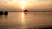 Menikmati Keindahan Pantai Tanjung Kait di Kabupaten Tangerang