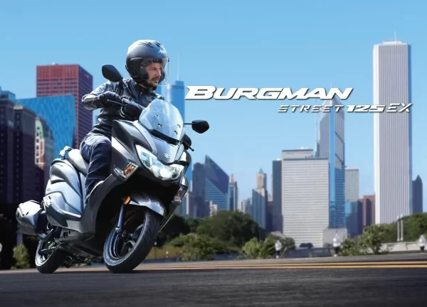 Suzuki Burgman Street 125 EX Kini Hadir Di Indonesia