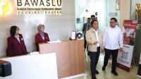 Pj. Gubernur Banten Al Muktabar, Kunjungi Kantor Bawaslu