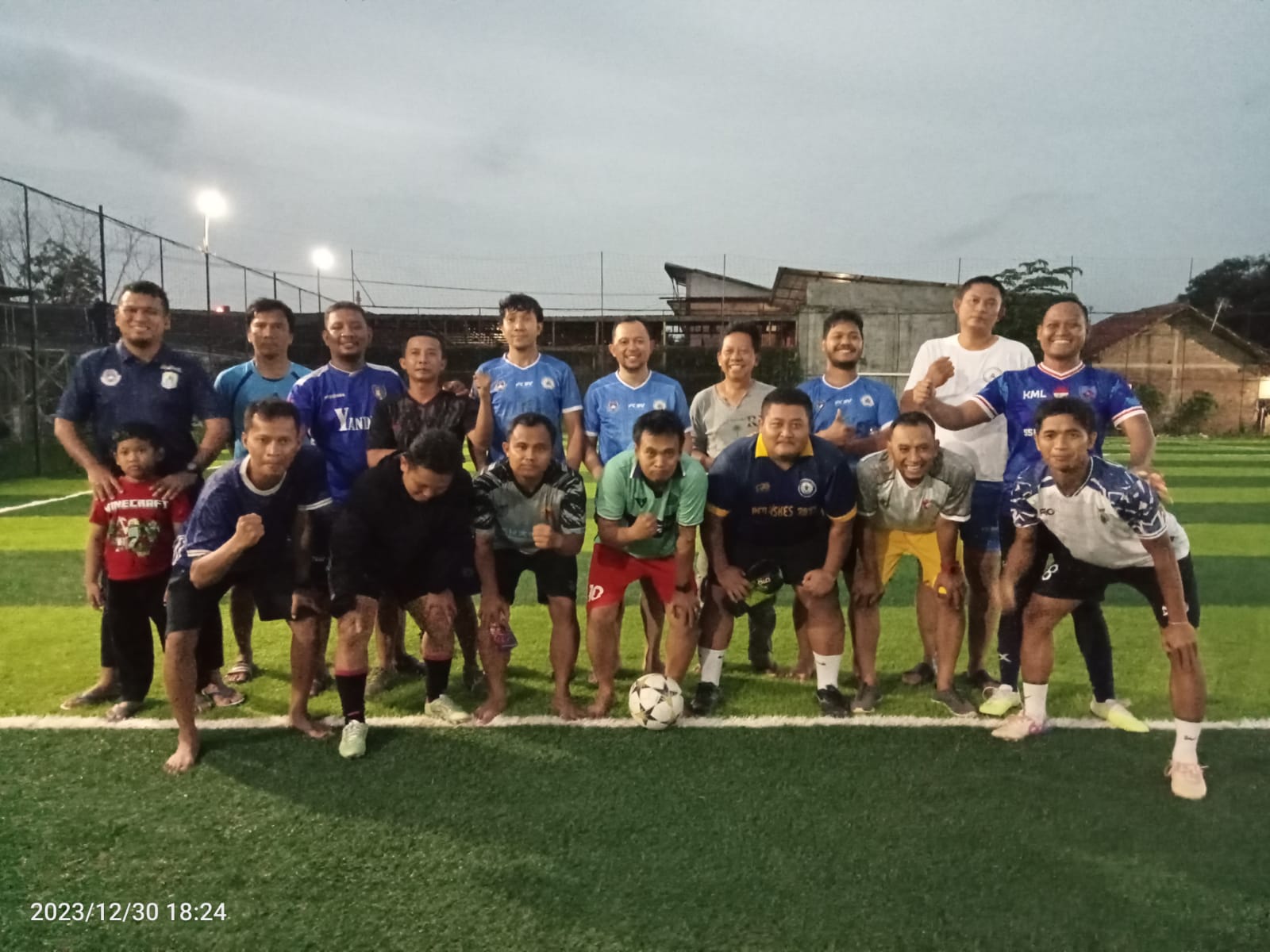  Lapangan Mini Soccer Persira Center Sport Rangkasbitung Melakukan Uji Coba Sebelum Resmi Dibuka untuk Umum