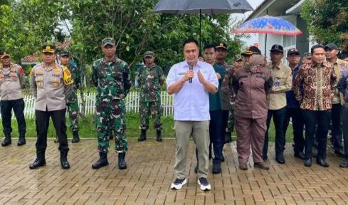 Pj. Bupati Lebak Iwan Kurniawan Monitoring Persiapan Pemilu 2024
