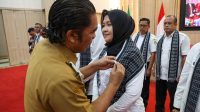Pj Gubernur Banten Al Muktabar Kukuhkan Pengurus Dekranasda Masa Bakti 2023-2024