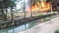 Ponpes Dalailul Khoirot di Serang Terbakar, 12 Kamar Hangus dan Satu Santri Luka Bakar Serius