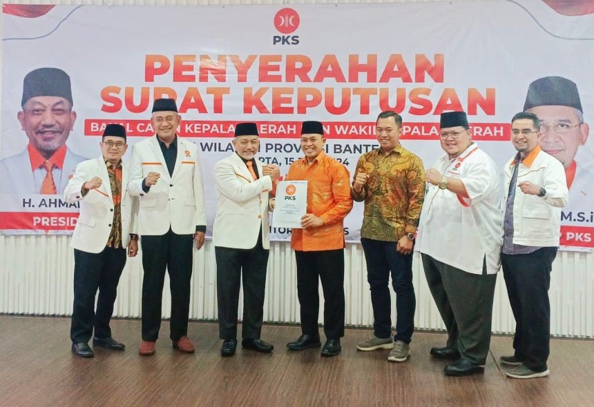 DPP PKS Resmi Rekomendasikan Sanuji Pentamarta dan Dita Fajar Bayhaqi untuk Pilkada Lebak 2024