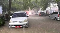 Drainase Buruk, Hujan Deras Mengakibatkan Banjir di Rangkasbitung