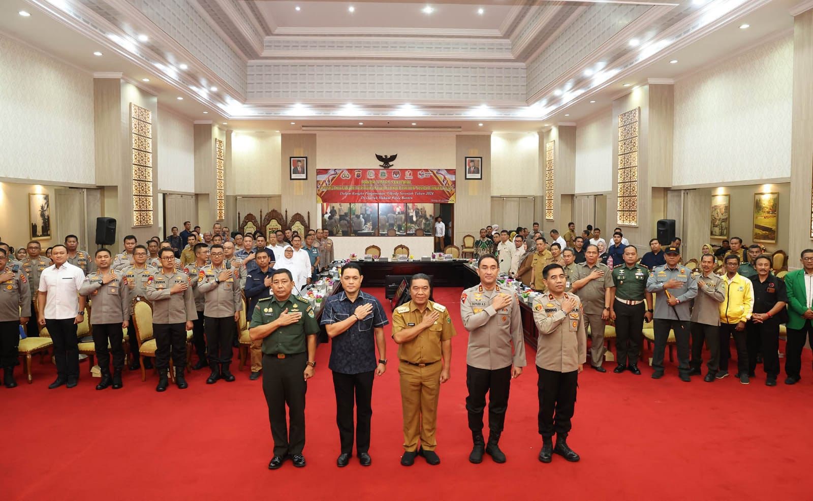 Pj Gubernur Al Muktabar: Pemprov Banten Bersama Pihak Terkait Lakukan Mitigasi Risiko Pilkada 2024