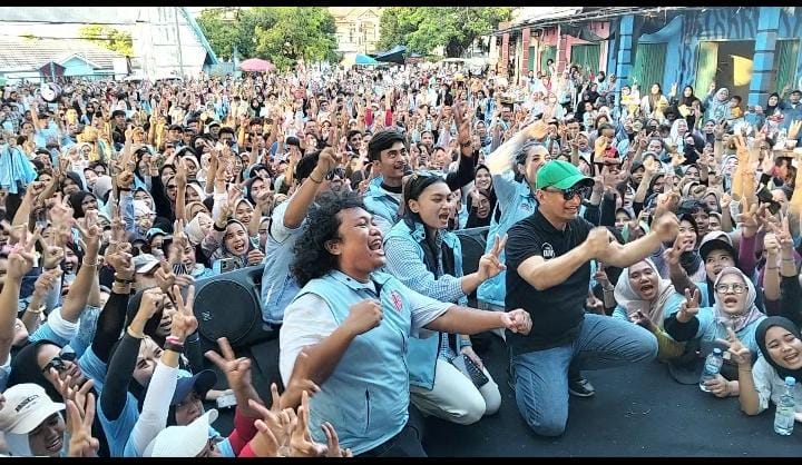 Kampanye Asoy Bison: Andra Soni dan Dimyati Natakusumah Dapat Antusiasme Warga Lebak