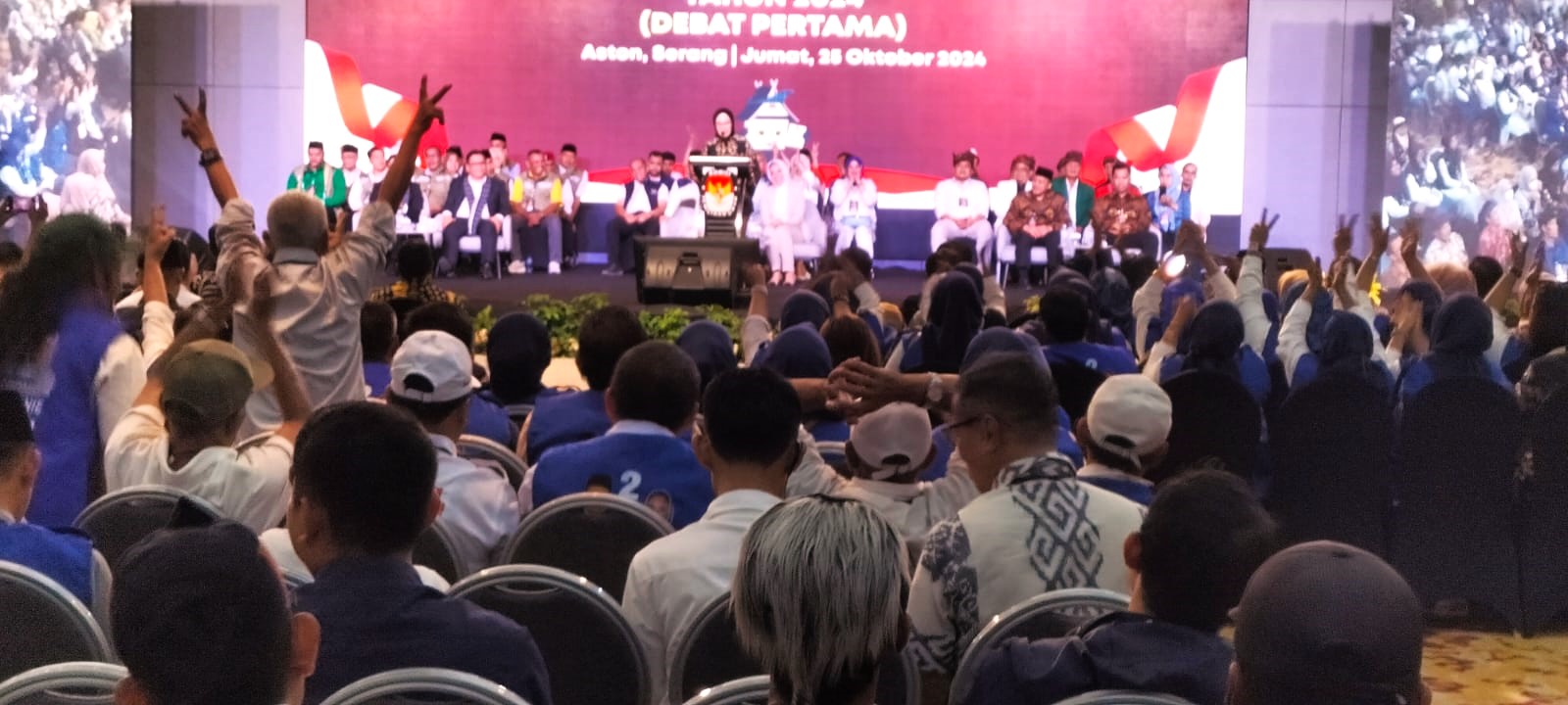 Dede Supriyadi-Virnie, Dalam Debat Terbuka Tampil Santun dan Fokus pada Visi Membangun Kesejahteraan Masyarakat Lebak