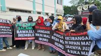 Demo Bawaslu Kabupaten Bandung