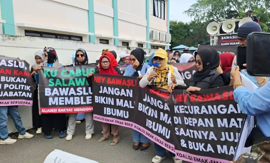 Demo Bawaslu Kabupaten Bandung