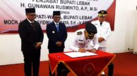Bupati Lebak Hasbi Jayabaya: Utamakan infrastruktur dan Ketahanan Pangan