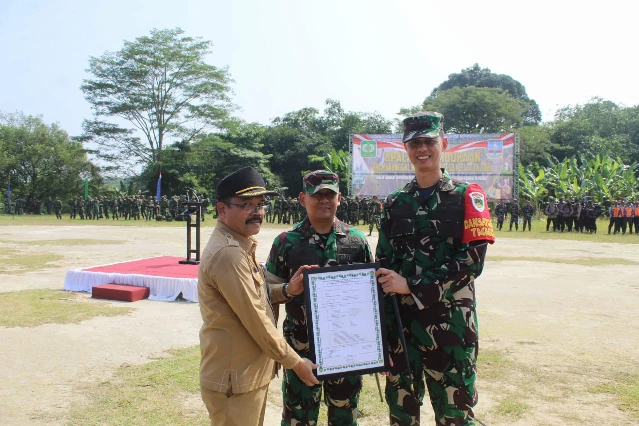 TMMD ke-124 Resmi Dibuka di Desa Silebu Serang, Fokus Bangun Infrastruktur dan Edukasi Warga