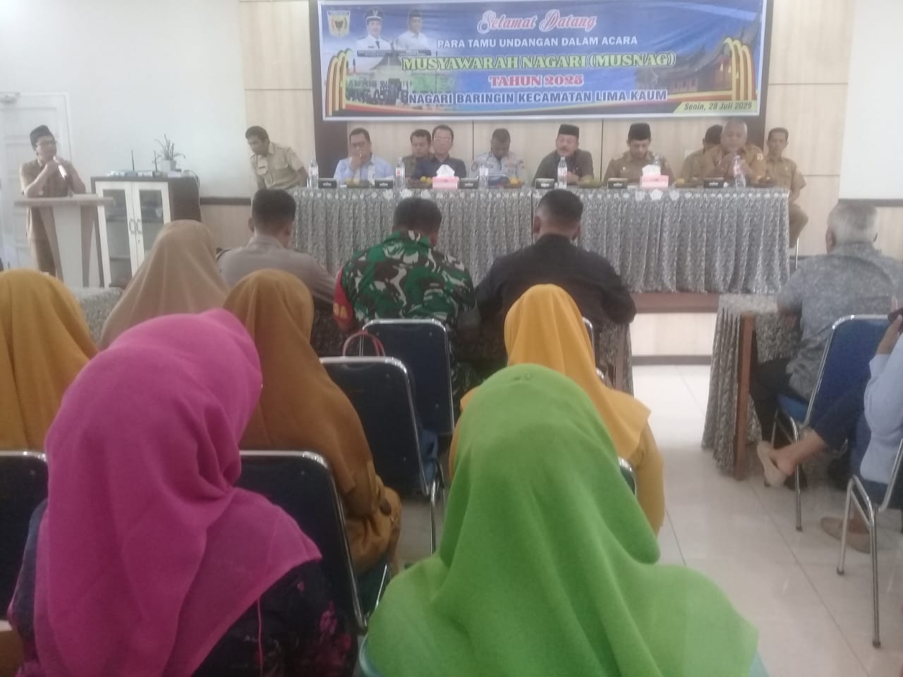 Musyawarah Nagari Baringin Bahas RKP Tahun 2026 dan DU-RKP 2027