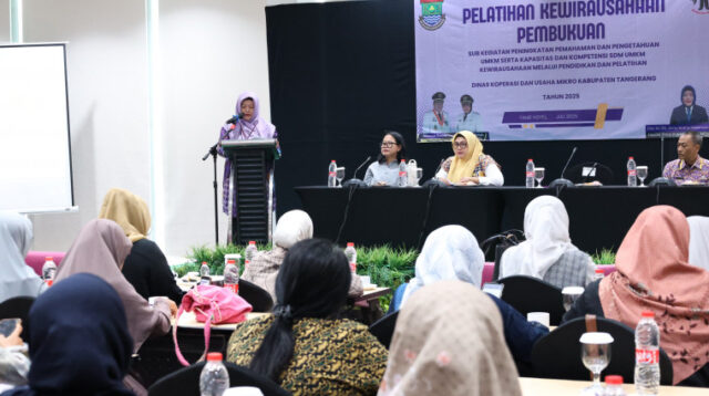 Wabup Intan Buka Pelatihan Pembukuan untuk UMKM: Dorong UMKM Tangerang Naik Kelas