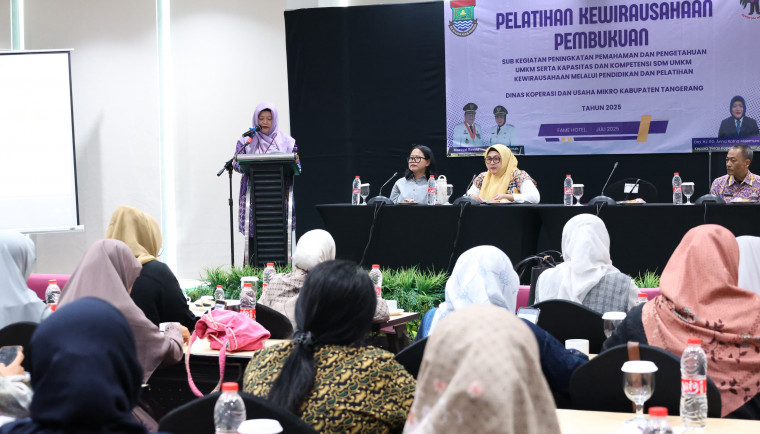 Wabup Intan Buka Pelatihan Pembukuan untuk UMKM: Dorong UMKM Tangerang Naik Kelas