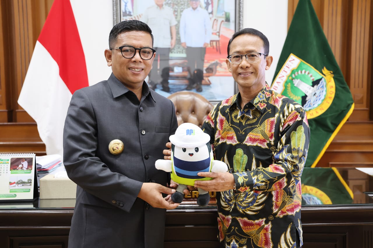 Gubernur Banten Andra Soni dan Dirut PT MRT Jakarta Bahas Rute Baru MRT di Wilayah Provinsi Banten