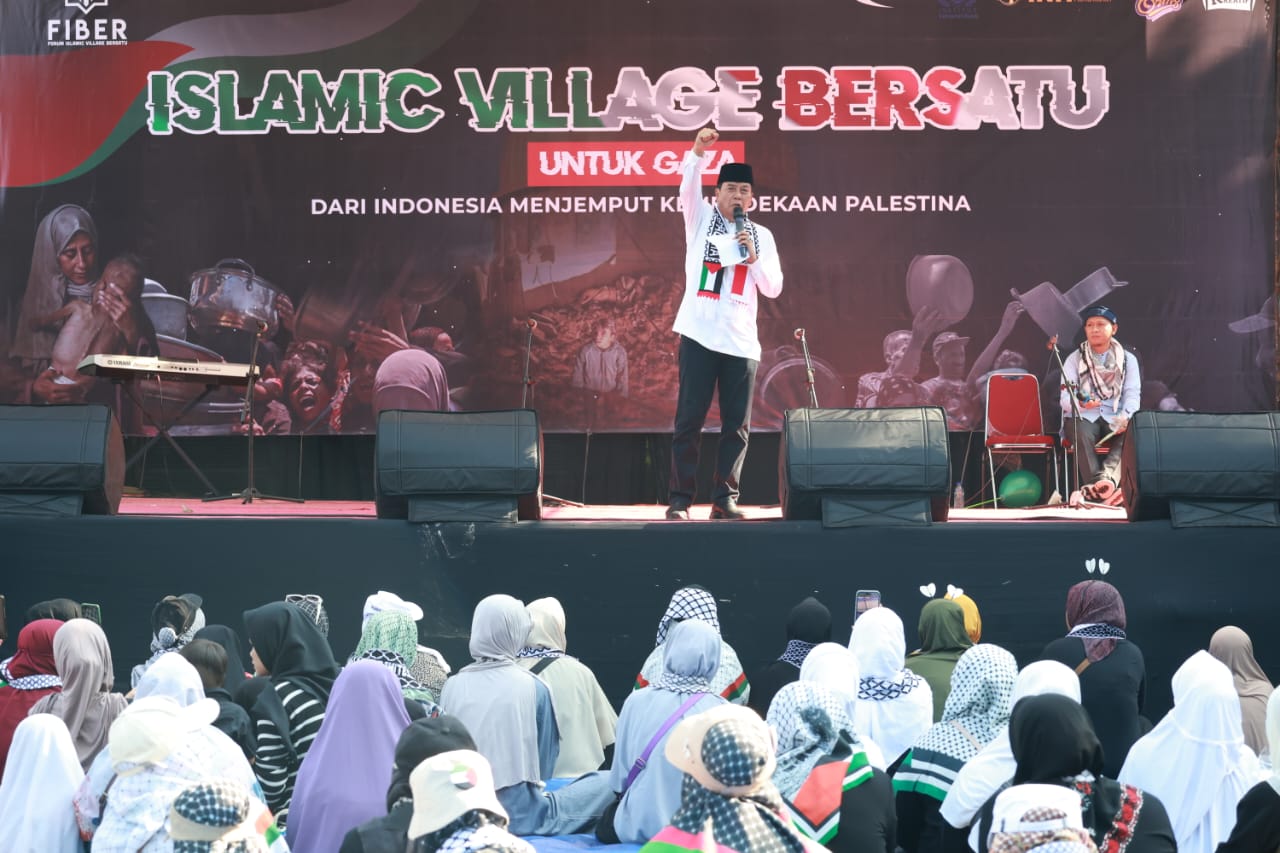 Bupati Tangerang Maesyal Rasyid Hadiri Islamic Village Bersatu untuk Gaza, Serukan Solidaritas Palestina