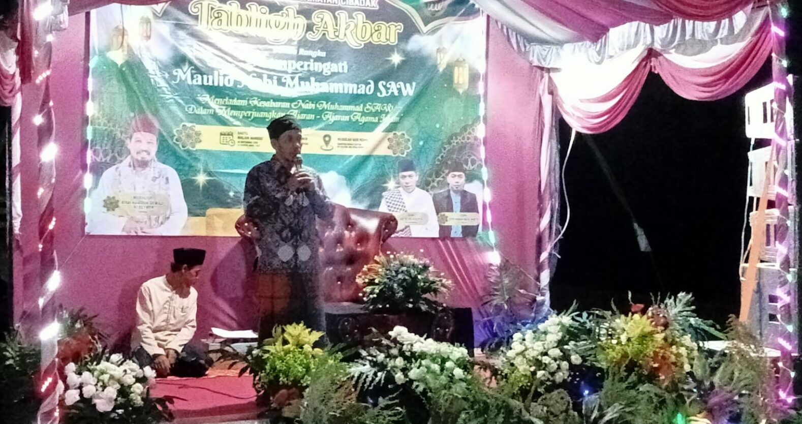 Ratusan Jamaah Padati PHBI Maulid Nabi Muhammad SAW di Cisangu, Kades Doli Sampaikan Pesan Kebersamaan
