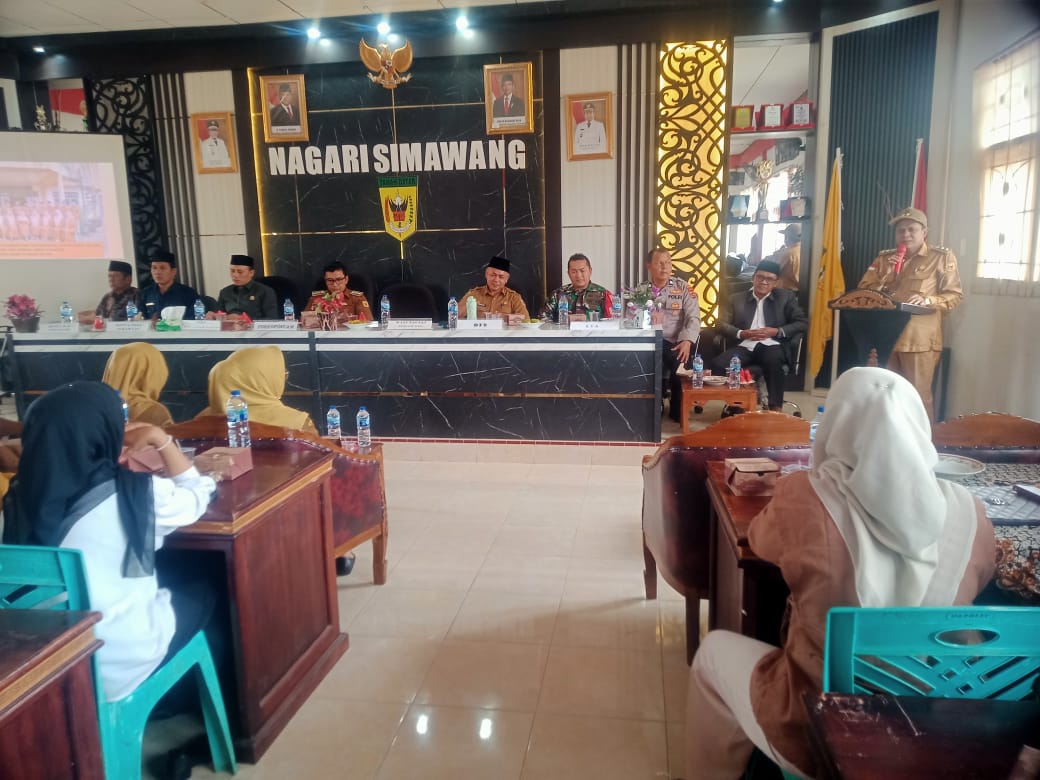 Musrenbang Nagari Simawang Tetapkan RKP 2026 dan DU RKP 2027