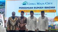 Peresmian Dua Rumah Ibadah di Citra Maja City Diresmikan Menteri Agama dan Bupati Lebak
