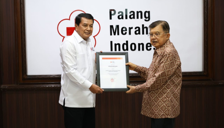 Pemkab Tangerang Serahkan Rp1,5 Miliar Donasi untuk Palestina