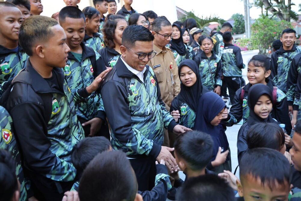 Gubernur Banten Andra Soni, Lepas Atlet Kontingen BKC 2025