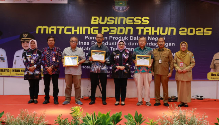 Wabup Tangerang Dorong Optimalisasi Produk Dalam Negeri Lewat Business Matching P3DN