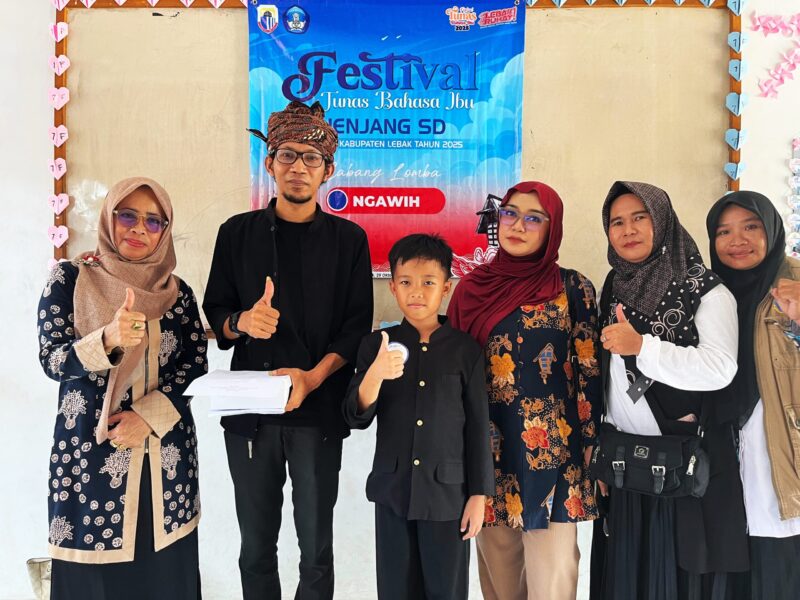Raska Al Gifhari, Siswa SDN 2 MCT  Rangkasbitung,  Raih Juara 2 Lomba Ngawih di FTBI Kabupaten Lebak