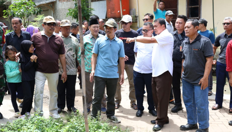 Bupati Tangerang Tinjau Lokasi Genangan Air di Cisoka, Siapkan Solusi Permanen Tahun 2026