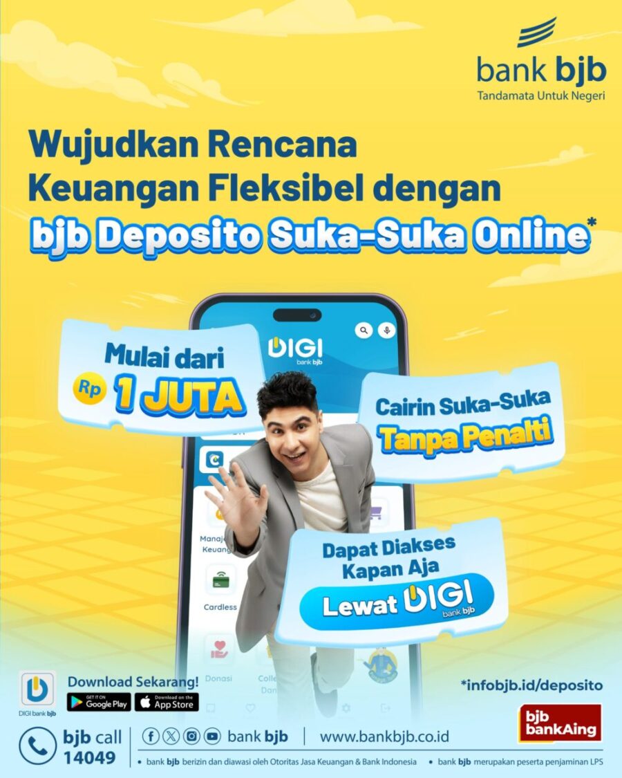 Investasi Deposito Ga Lagi Ribet: Semua Bisa dari Genggaman Lewat DIGI bank bjb