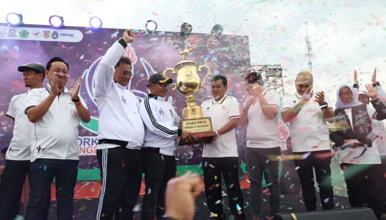 Pakuhaji Sabet Juara Umum Porkab Tangerang VI 2025