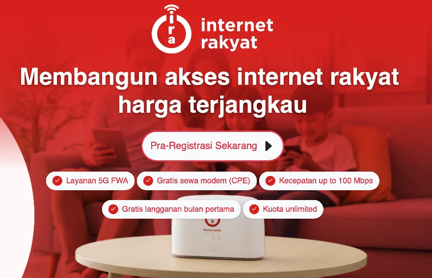 Internet Rakyat 5G FWA Segera Hadir, Surge Buka Pra-Pendaftaran Lewat Dua Situs Resmi