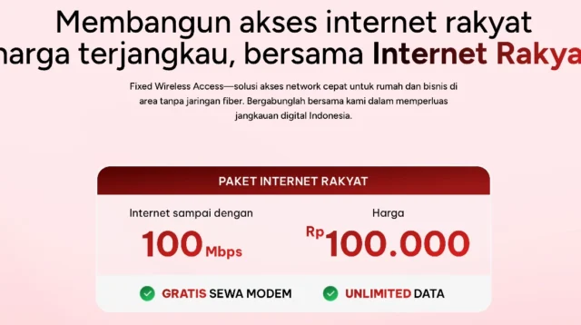 Cara Daftar Internet Rakyat Hadirkan Internet 100 Mbps Cuma Rp100 Ribu, Modem Gratis & Unlimited