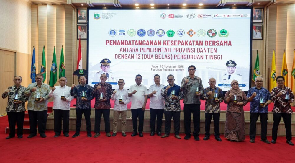 Gubernur Banten Andra Soni Perkuat Kerja Sama dengan 12 Perguruan Tinggi