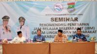 Bupati Tangerang Buka Seminar Jam Belajar Masyarakat untuk Tingkatkan Mutu Pendidikan