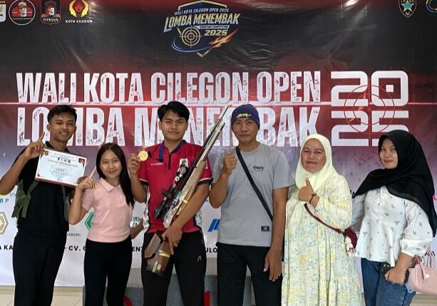 Atlet Menembak M Fazrin Al Hafidz dari Malingping, Juara 1 Walikota Cilegon Open 2025