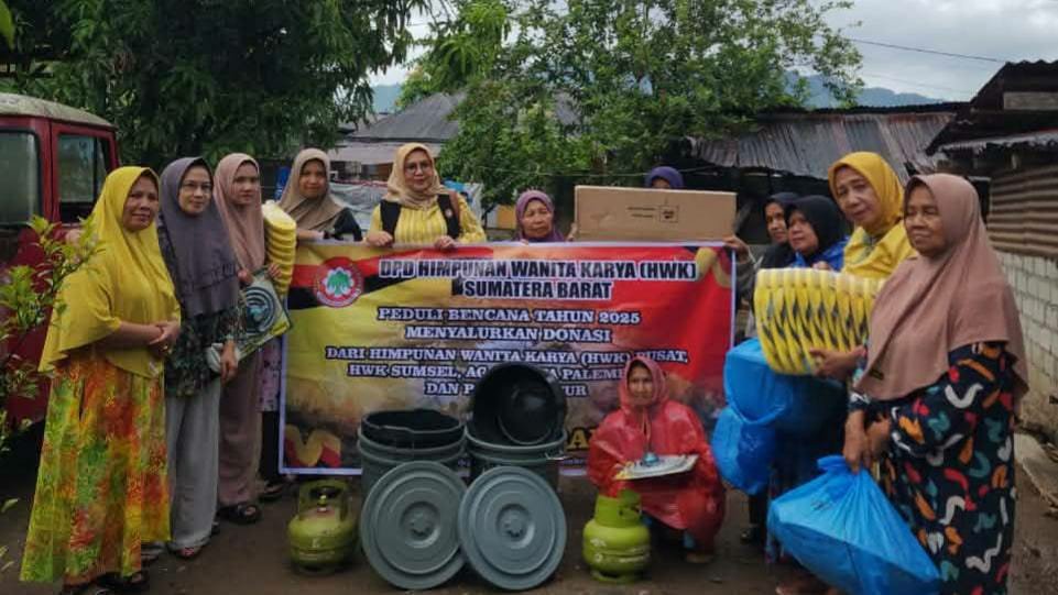 HWK Sumbar Tembus Daerah Terisolir Solok, Desak Bantuan Hunian dan Pemulihan Ekonomi Pascabanjir