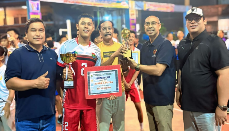 Kelapa Dua Juara Voli Bupati Cup 2025: Tampil Dominan dan Cetak 21 Emas Tahun Ini