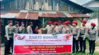 Satreskrim Polres Tanah Datar Rayakan Hari Jadi Fungsi Reserse ke-78 dengan Kegiatan Bakti Sosial