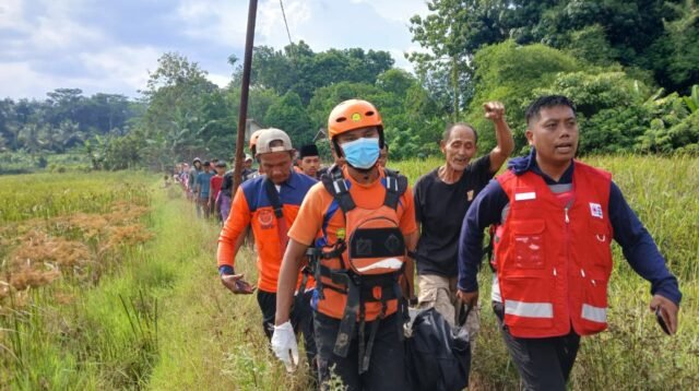 Bocah Tenggelam di Sungai Ciujung Ditemukan Meninggal oleh Tim SAR Banten