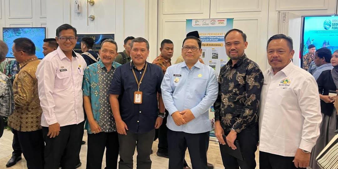 Wakil Bupati Lebak Tegaskan Komitmen Pengembangan Geopark Bayah Dome di Forum Geopark Nasional 2025