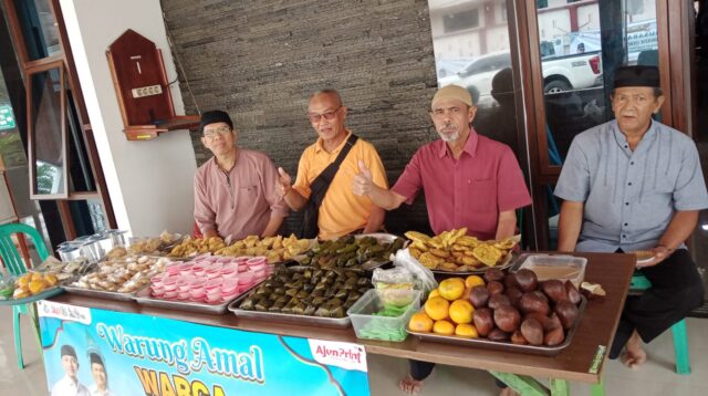 Warga Jaura Palaton Buka Warung Amal Siang-Malam, Selama Perhelatan MTQ ke-41 di Lebak